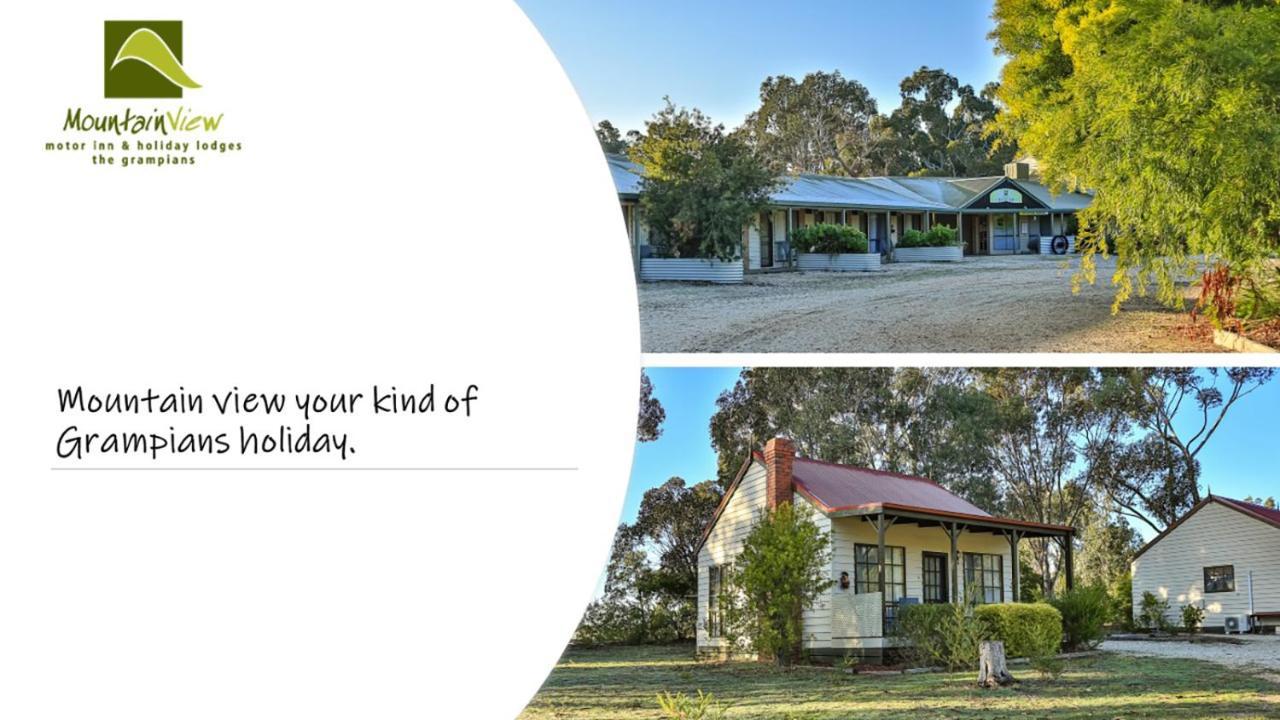 Mountain View Motor Inn & Holiday Lodges Halls Gap Exteriör bild